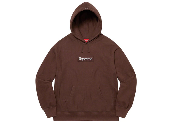Supreme Box Logo Hooded Sweatshirt FW21 Dark Brown # – Mood Toronto