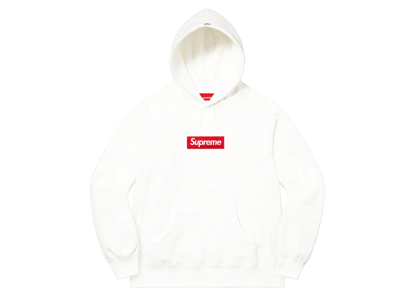 Supreme Box Logo Hooded Sweatshirt FW21 White #
