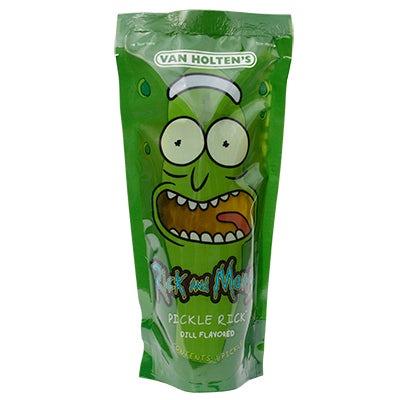 Rick and Morty Pickle Rick Dill Flavoured
