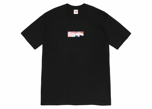 Supreme Emilio Pucci Box Logo Tee Black/Dusty Pink