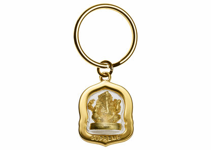 Supreme Ganesh Keychain Gold