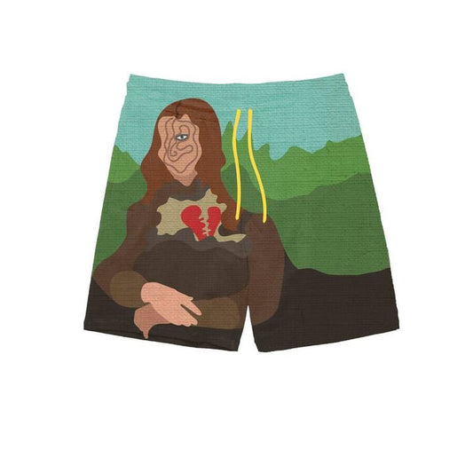Mood Art Dept Mona Lisa Shorts