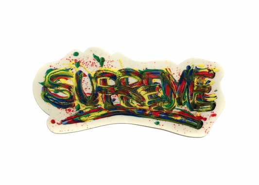 Supreme Paint Sticker SS20