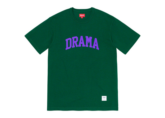 Supreme Drama S/S Top Dark Green
