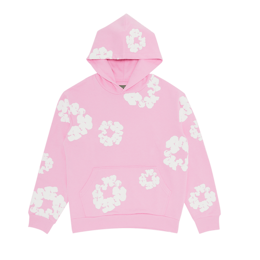 DENIM TEARS THE COTTON WREATH SWEATSHIRT PINK FW23