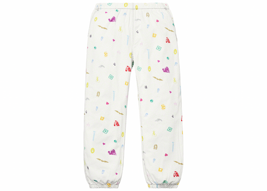 Supreme Deep Space Skate Pant White