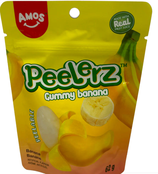 Peelerz Gummy Banana 62g