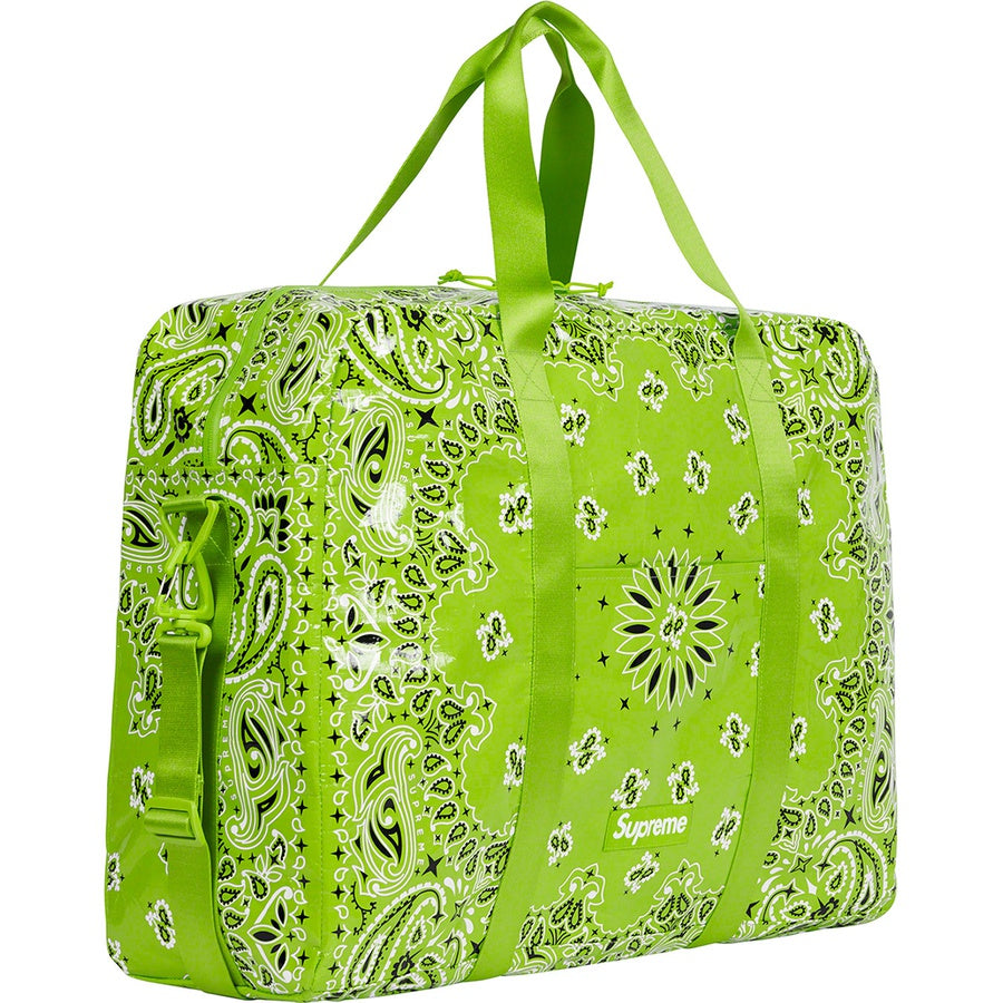 Supreme Bandana Tarp Large Duffle Bag Bright Green – Mood Toronto