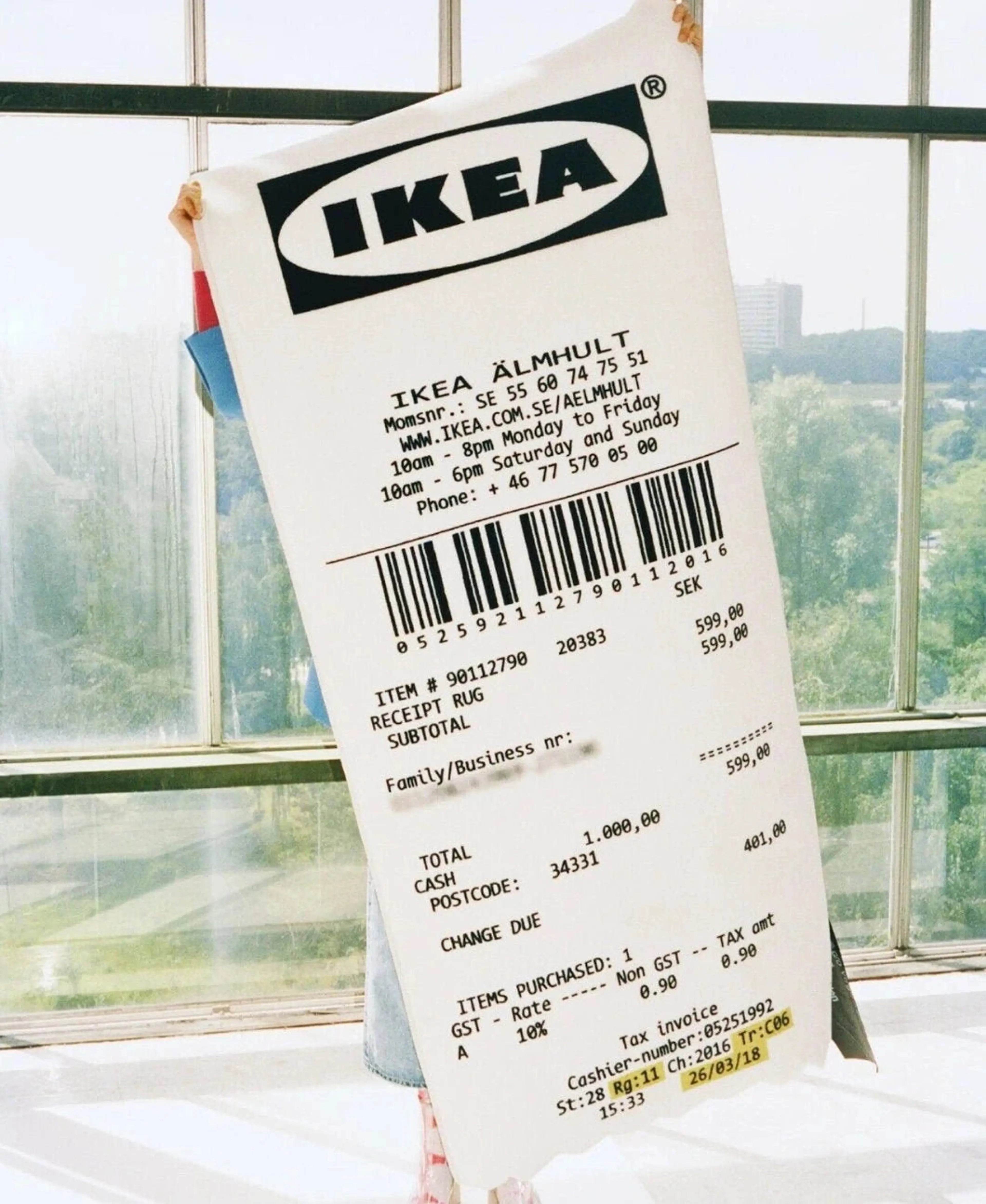OFF WHITE (Design by Virgil Abloh) x IKEA 2019 “MARKERAD” — Dylan