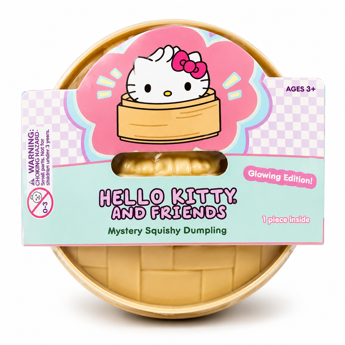 Hello Kitty & Friends Mystery Squishy Dumpling Glowing Edition