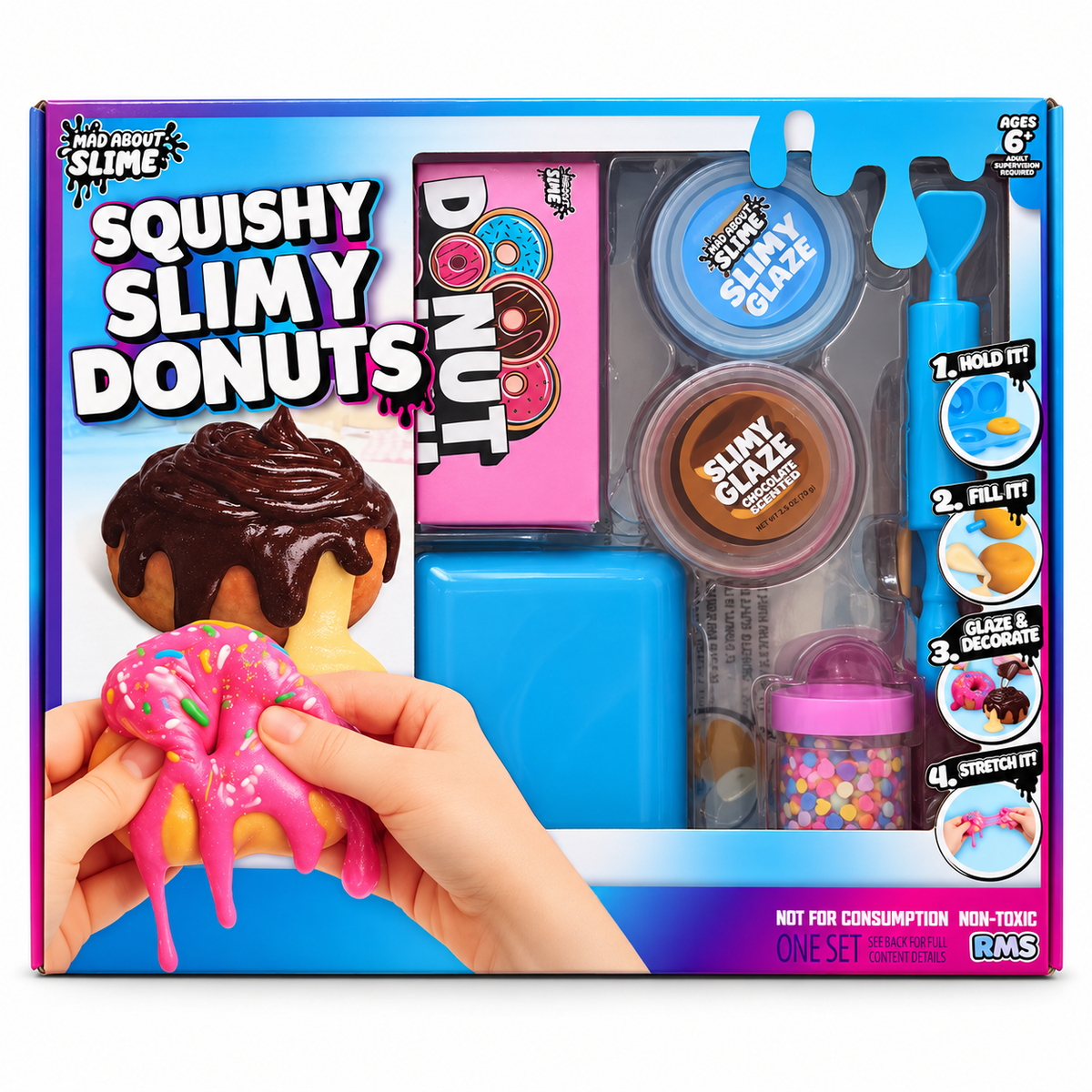 RMS Mad About Slime Squishy Slimy Donuts