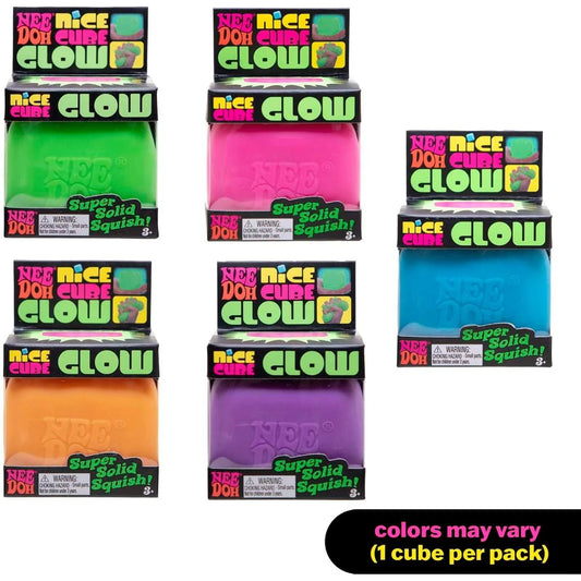 Nee Doh Nice Cube Glow