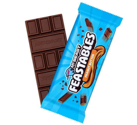 New Mr. Beast Feastables Peanut Butter