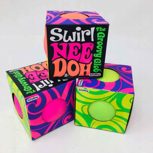 Nee Doh Tebow Groovy Glob Swirl