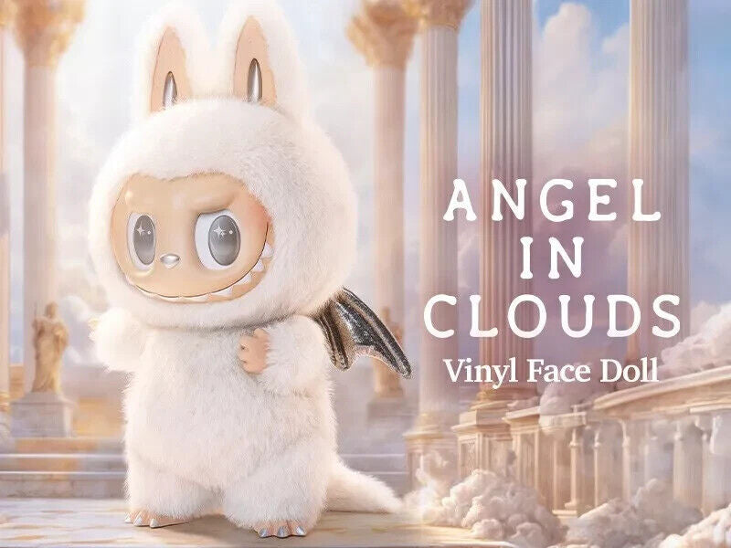 Popmart The Monsters Zimomo Angel In Clouds Vinyl Face Doll