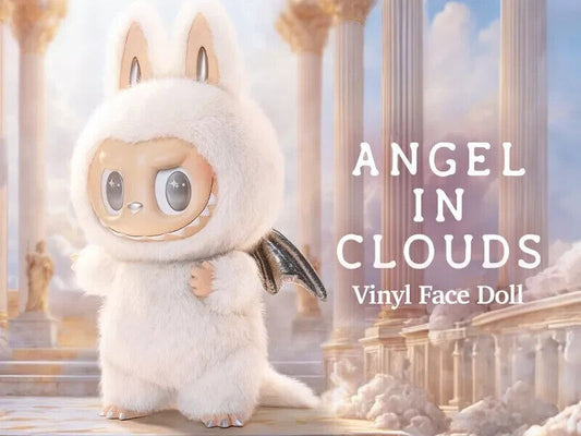Popmart The Monsters Zimomo Angel In Clouds Vinyl Face Doll