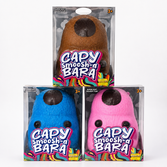 Jumbo Capybara Squishy Capy Smoosh-a-Bara