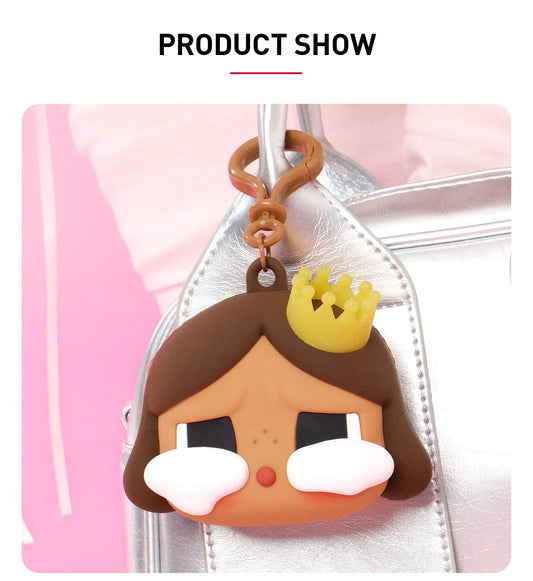 Popmart Crybaby Shiny Shiny Series  Earphone Case- Brown