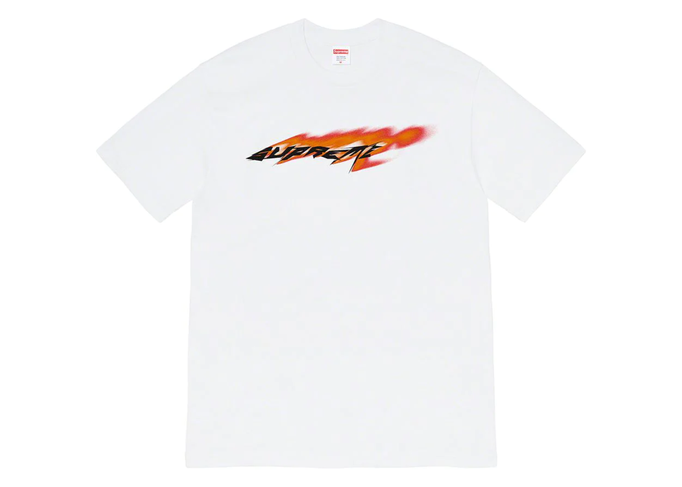 Supreme Wind Tee White/Orange