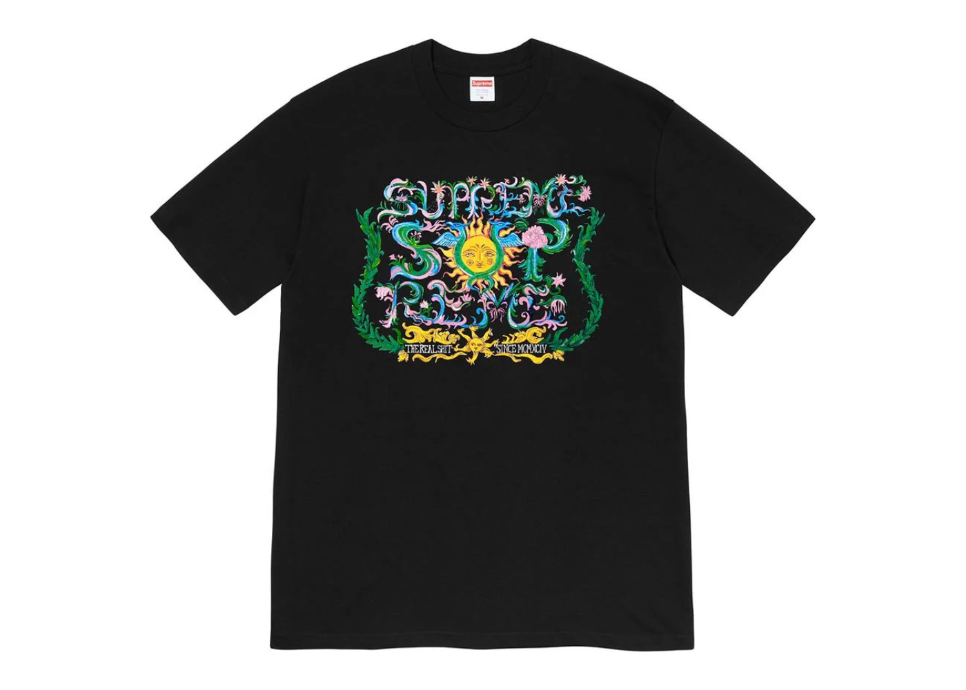 Supreme Crest Tee Black