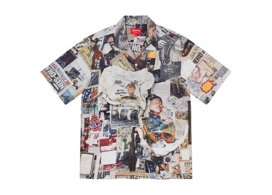 Supreme Dashs Wall Rayon S/S Shirt Dashs Wall