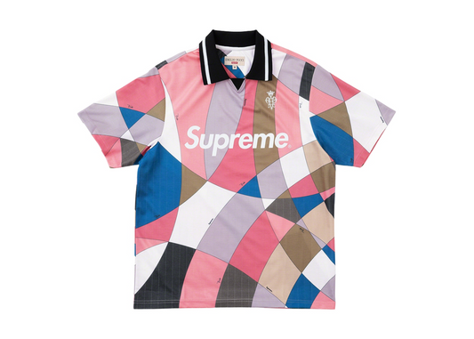 Supreme Emilio Pucci Soccer Jersey Dusty Pink