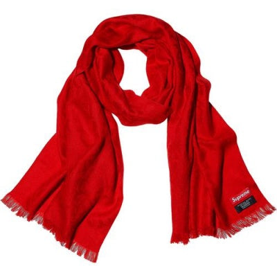 Supreme Fuck Wool Scarf Red