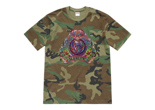 Supreme Knot Tee Woodland Camo