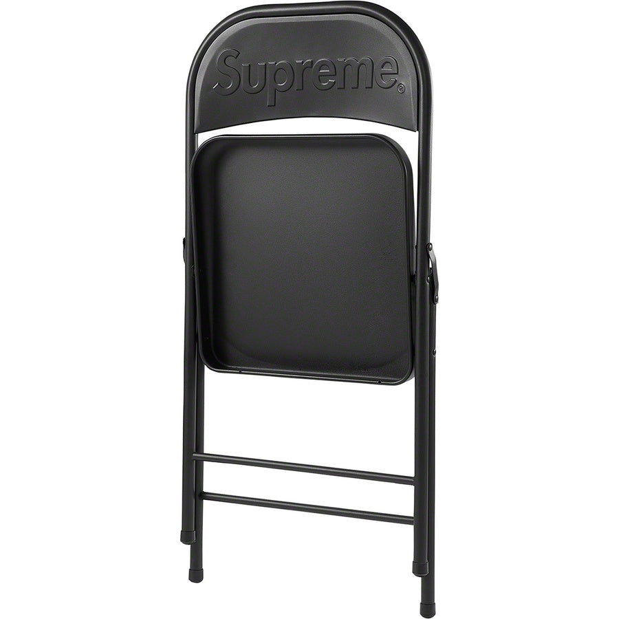 Supreme Metal Folding Chair Black – Mood Toronto