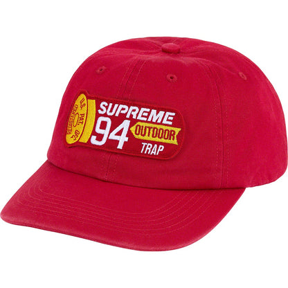 Supreme Shell Patch 6-Panel Red
