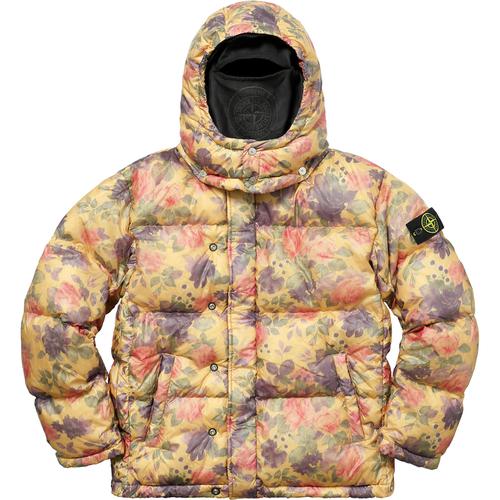 Supreme Stone Island Lamy Cover Stampato Puffy Jacket Copper