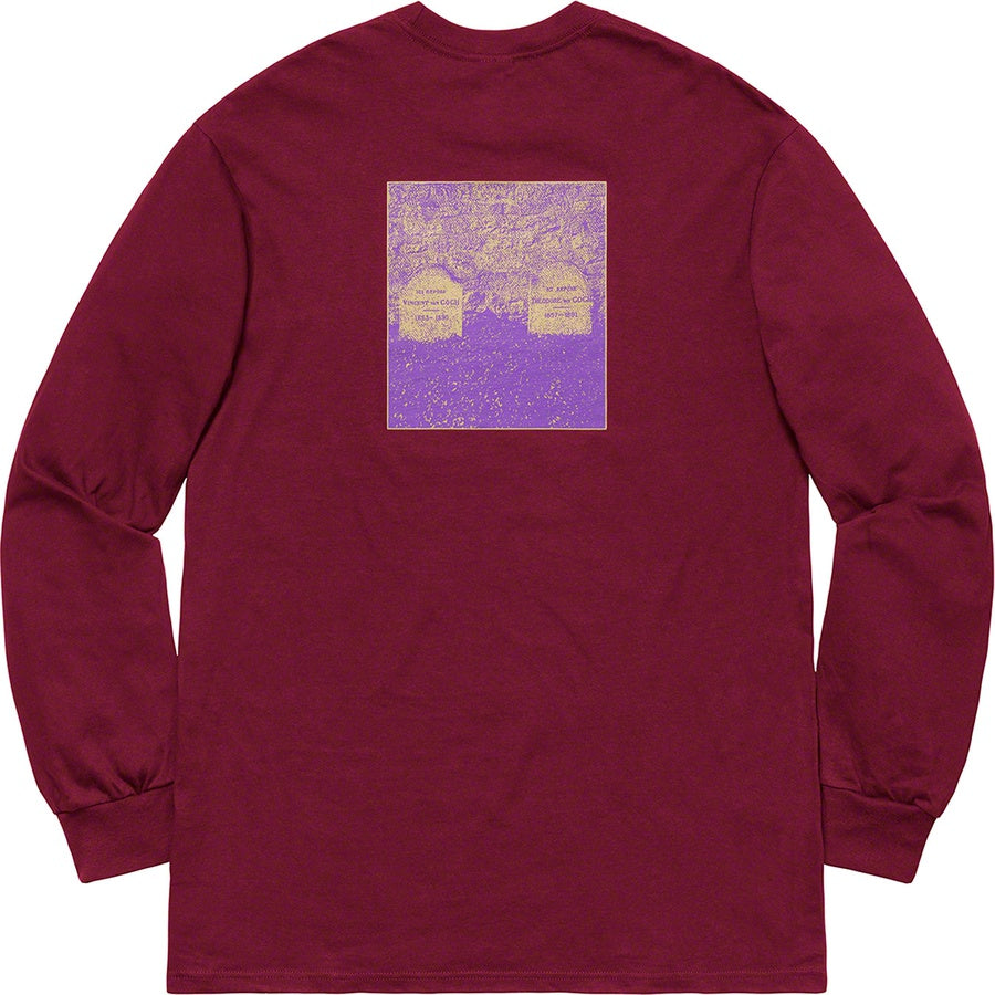 Supreme The Real Shit L/S Tee Burgundy – Mood Toronto