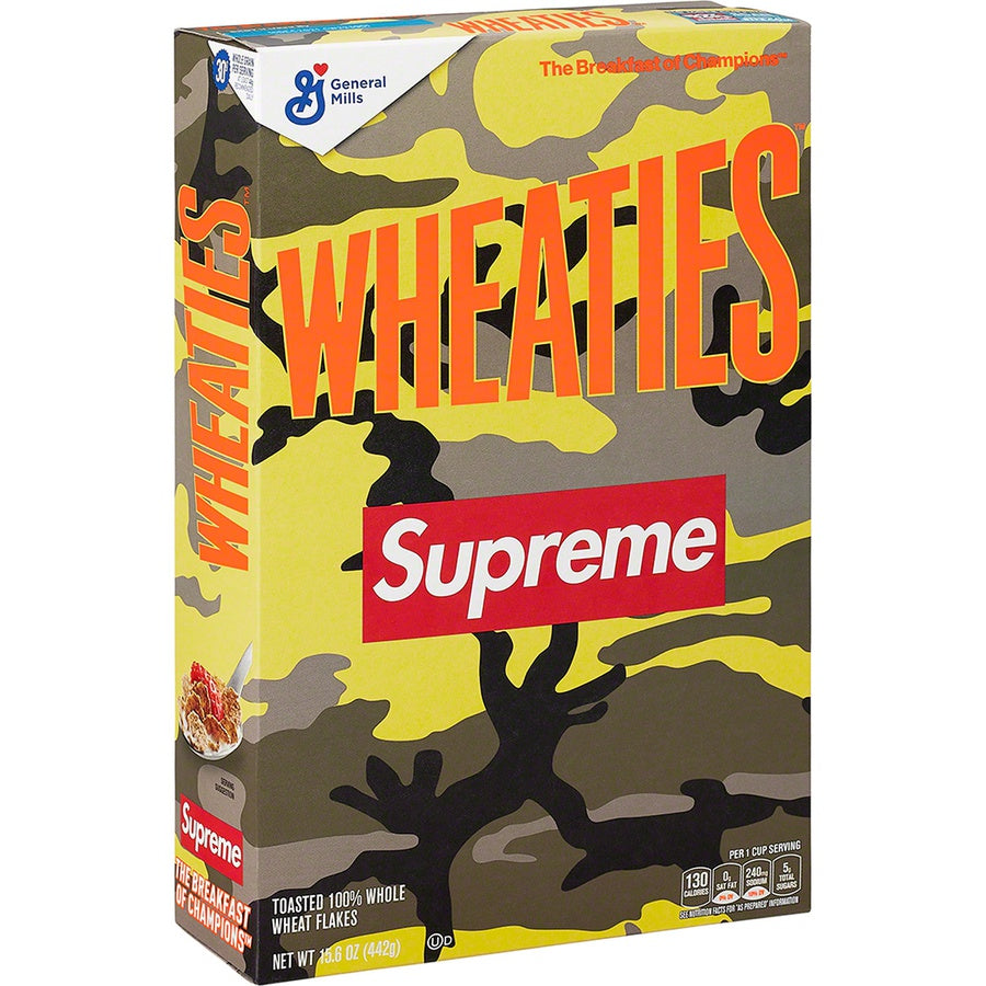 Supreme Wheaties Cereal Box Orange Camo (Not Fit For Human Consumption)