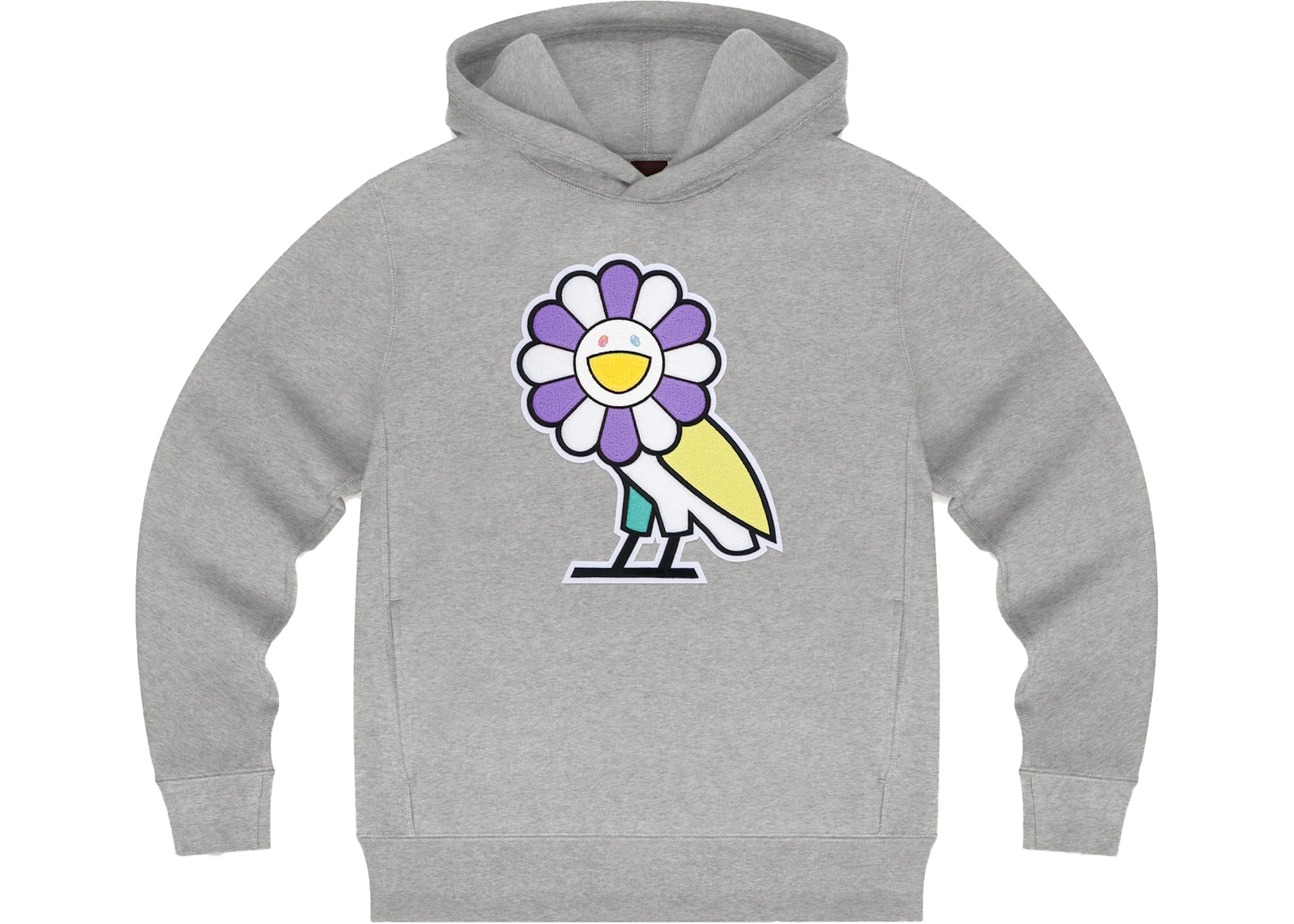 Takashi Murakami x OVO Surplus Flower Owl Hoodie Heather Takashi Murakami x OVO Surplus Flower Owl Hoodie Heather