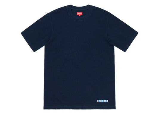 Supreme Waffle S/S Top Navy