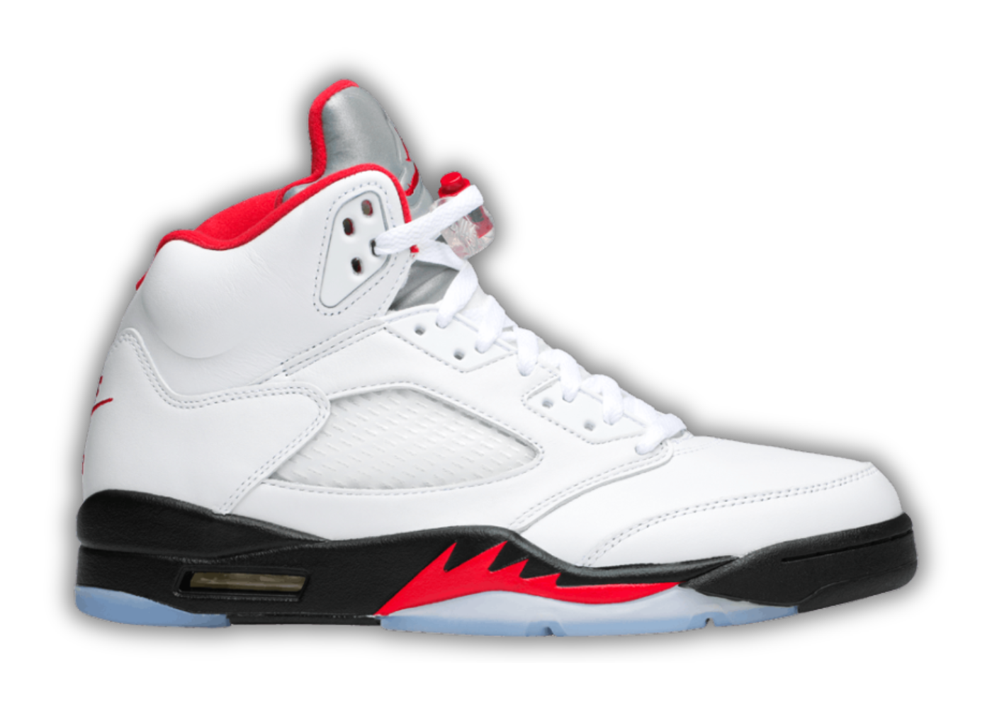 Jordan 5 Retro Fire Red Silver Tongue 2020