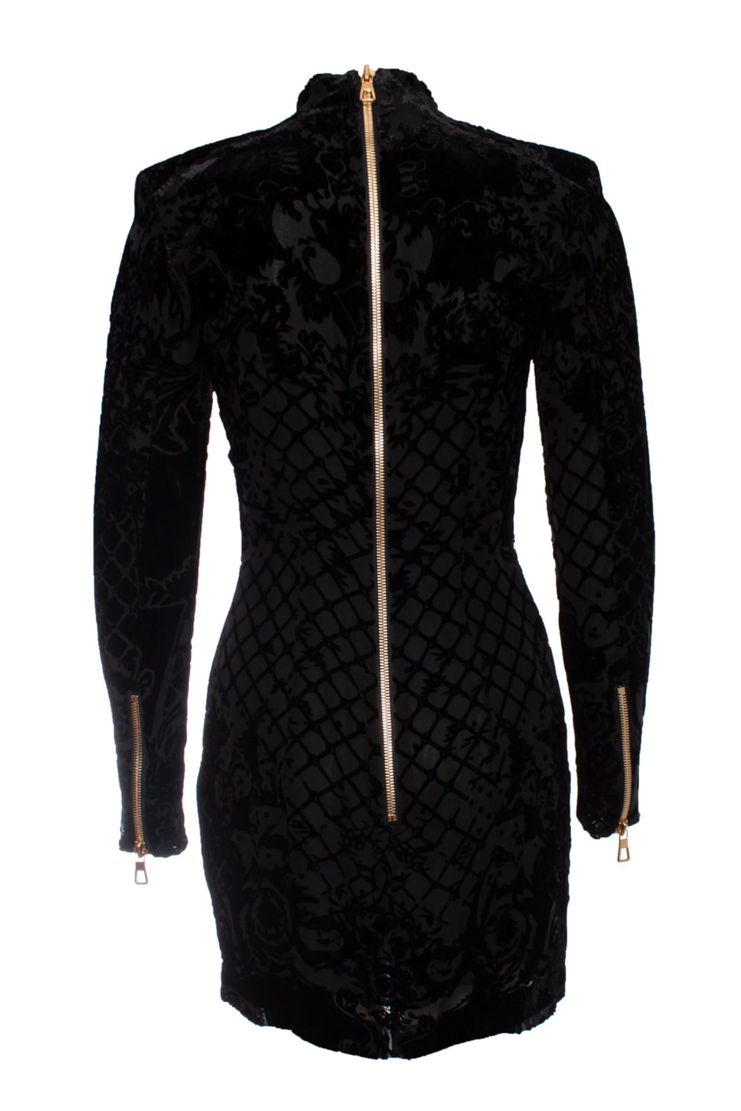 Balmain H&M Black RARE Silk Blend Velvet Dress Mood Toronto Balmain H&M Black RARE Silk Blend Velvet Dress Mood Toronto