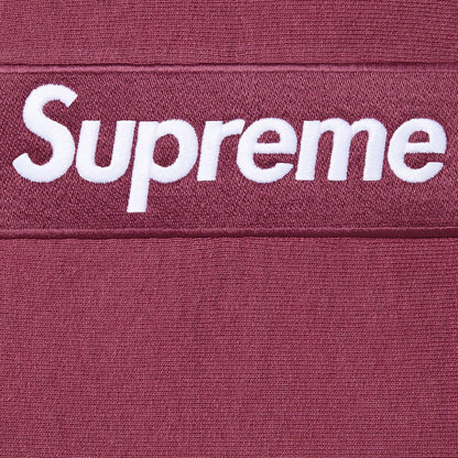 Supreme Box Logo Hooded Sweatshirt FW21 Plum #