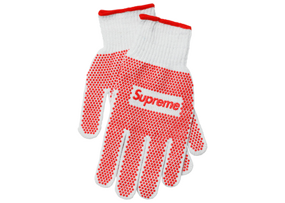 Supreme Grip Work Gloves White
