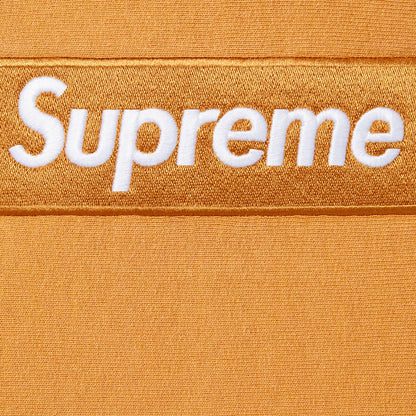 Supreme Box Logo Hooded Sweatshirt FW21 Light Mustard #