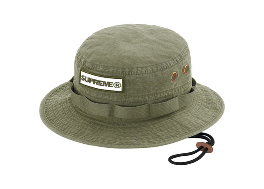 Supreme Reflective Patch Boonie Olive