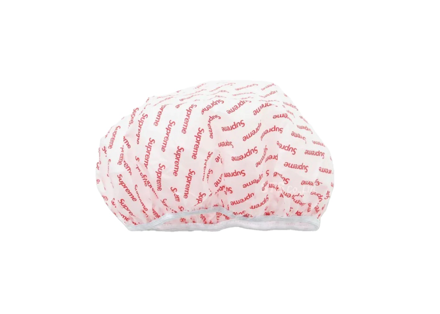 Supreme Shower Cap SS19 White/Red