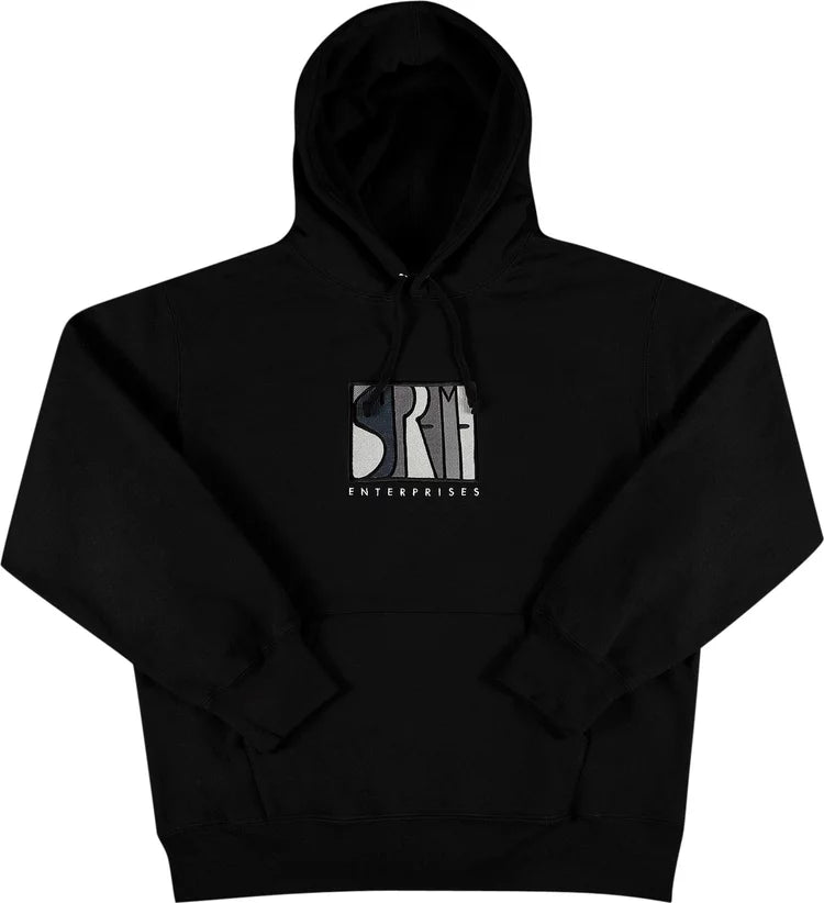 Supreme Enterprises Hooded Sweatshirt Black #