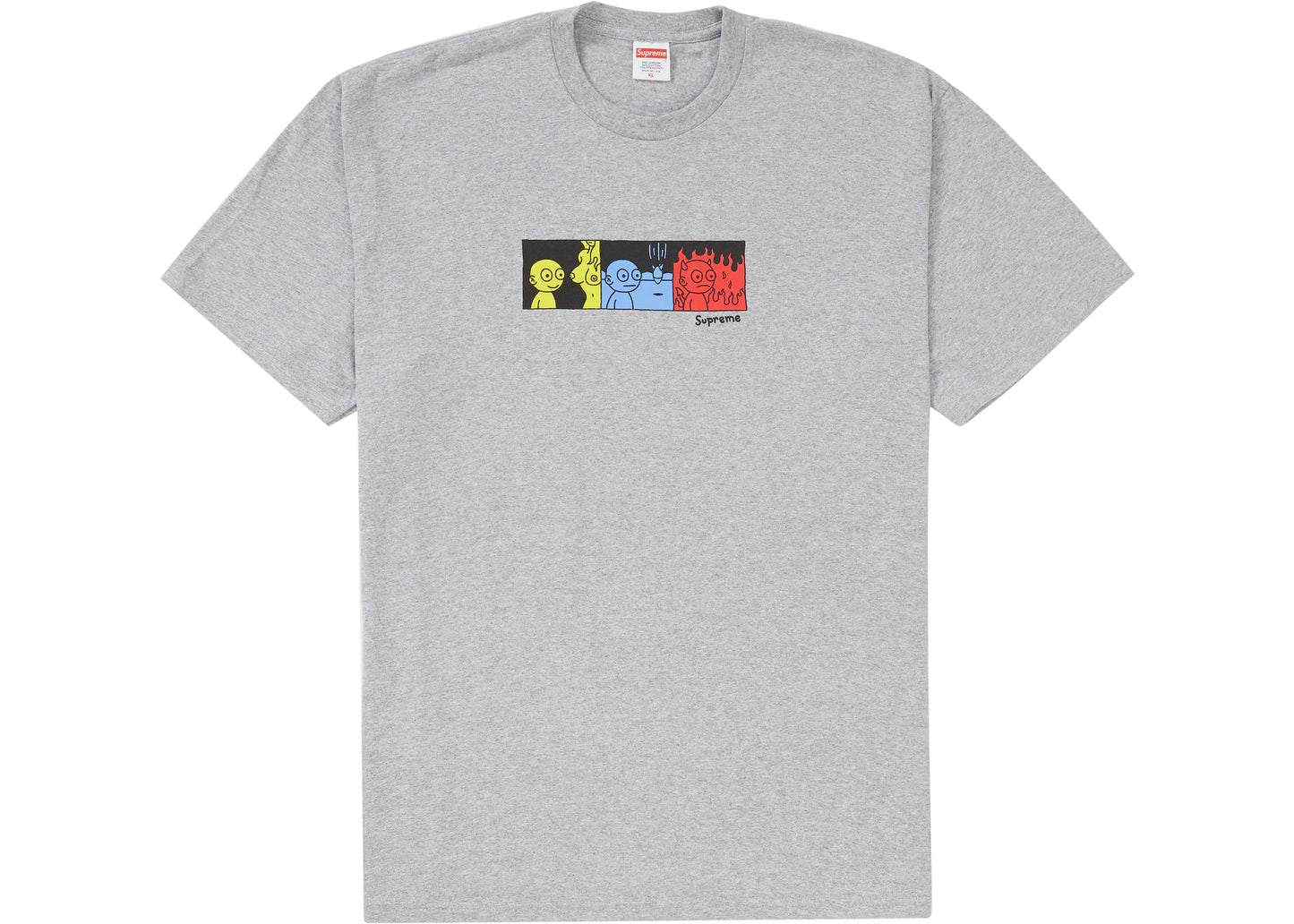 Supreme Life Tee Heather Grey