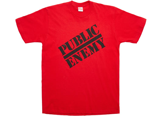 Supreme UNDERCOVER/Public Enemy Tee Red