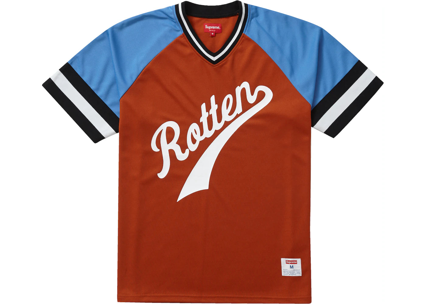 Supreme Rotten Baseball Top Rust