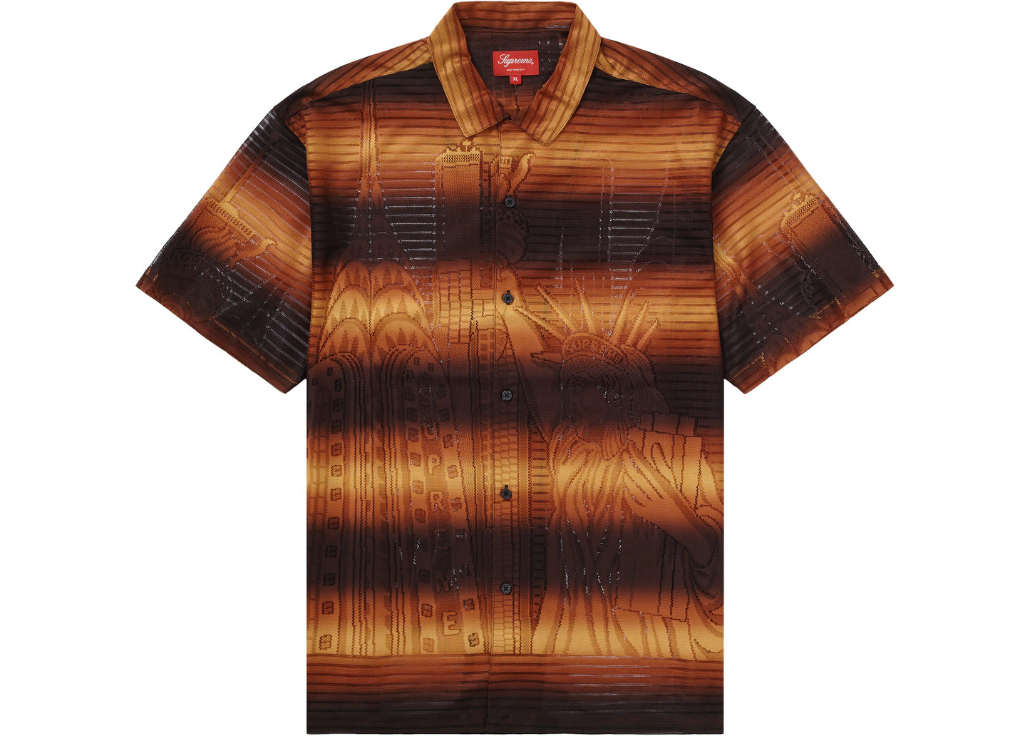 Supreme Liberty Lace S/S Shirt Orange