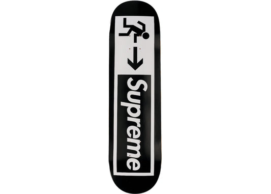 Supreme Exit Skateboard Deck Black