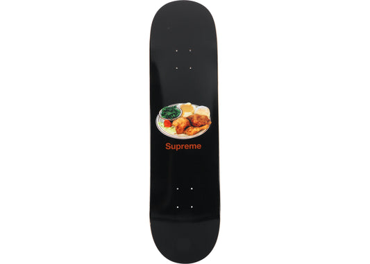 Supreme Chicken Dinner Skateboard Deck Black