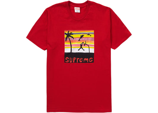 Supreme Dunk Tee Red #